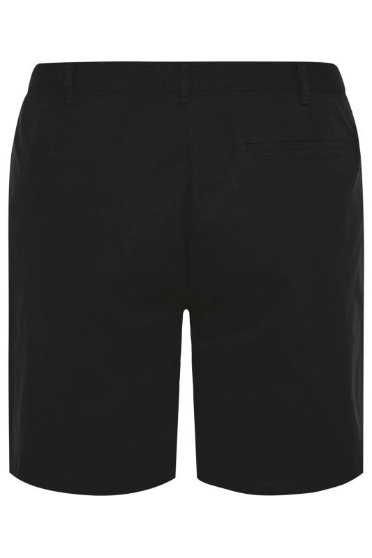 BadRhino Black Stretch Chino Shorts | BadRhino 7