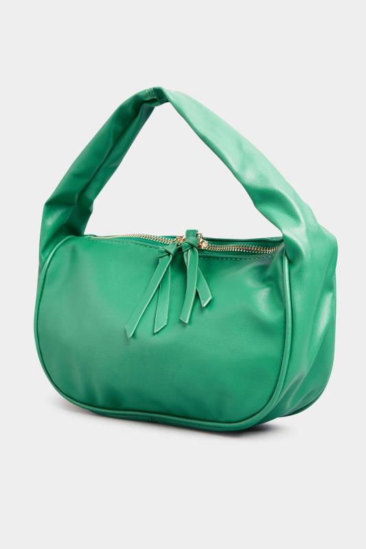  Green Slouch Handle Bag