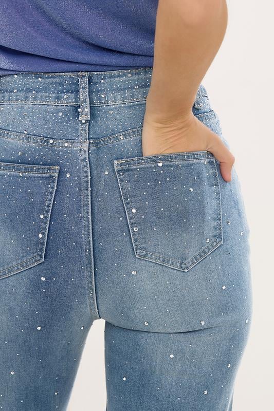 STAR Blue Embellished Detail Jeans | StarByJM 4