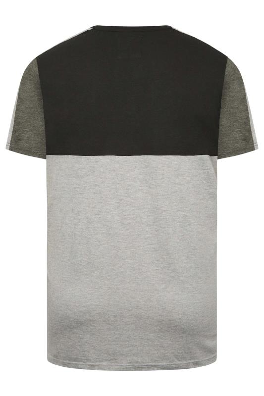 D555 Big & Tall Grey Couture T-Shirt | BadRhino 5