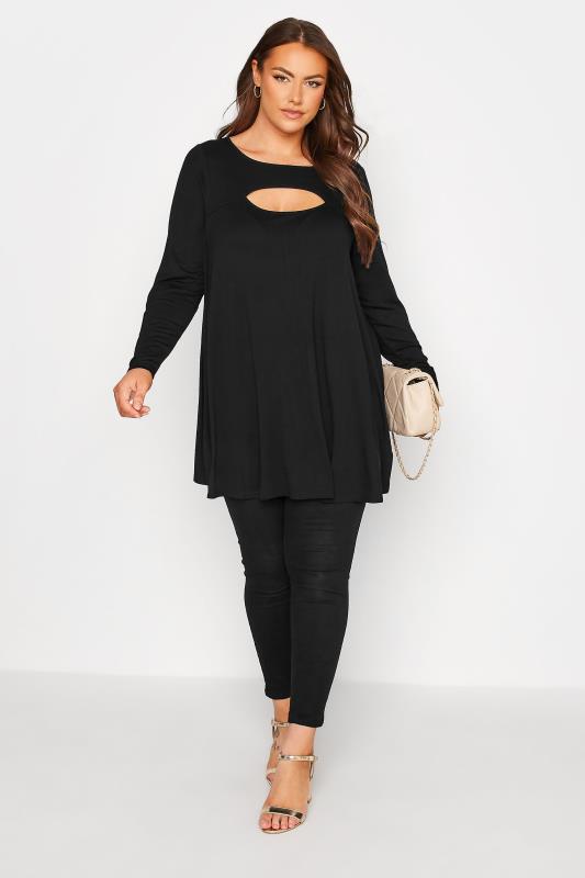 Curve Black Cut Out Swing Top 2
