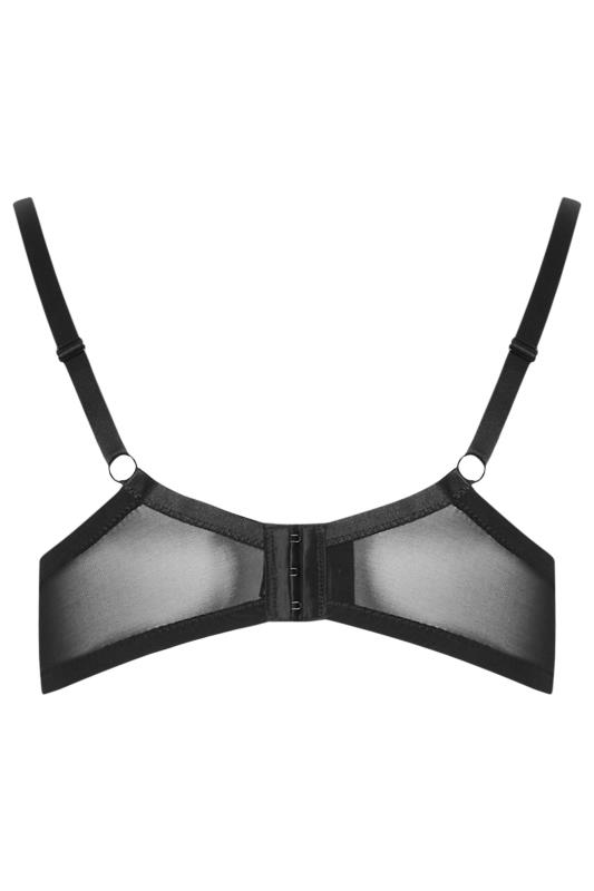 M&Co 2 PACK Purple & Black Floral Lace Trim Bra | M&Co 12