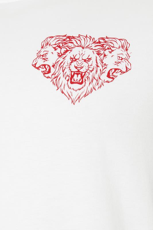 BadRhino Big & Tall White England T-Shirt | BadRhino 8