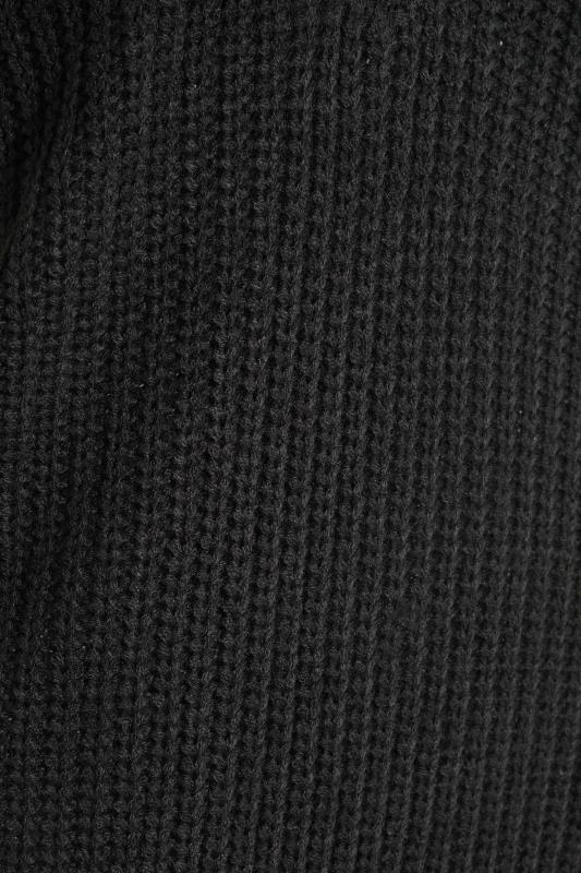 LTS Tall Black Knitted Sleeveless Vest 6