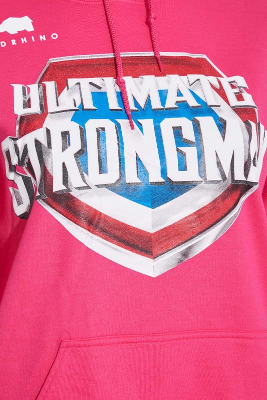 BadRhino Women's Pink Ultimate Strongman Hoodie 3
