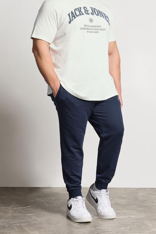  JACK & JONES Big & Tall Pantalon de jogging bleu marine