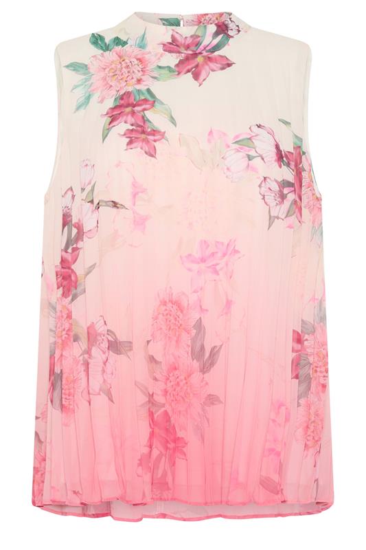 STAR Pink Floral Pleated Top | StarByJM 5