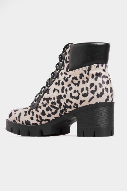 LIMITED COLLECTION Suedette Leopard Platform Lace Up Heeled Boots In Wide Fit_D.jpg