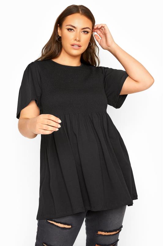 Plus Size Peplum Tops For Women | Yours Clothing