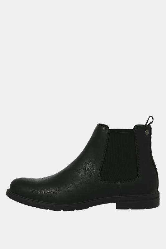 JACK & JONES Brown Faux Leather Chelsea Boot | BadRhino 3