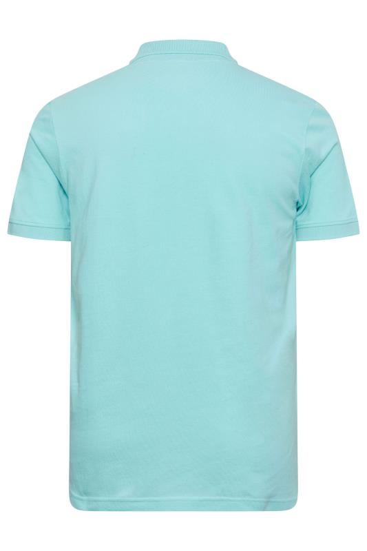 BadRhino Big & Tall Blue Polo Shirt | BadRhino 3