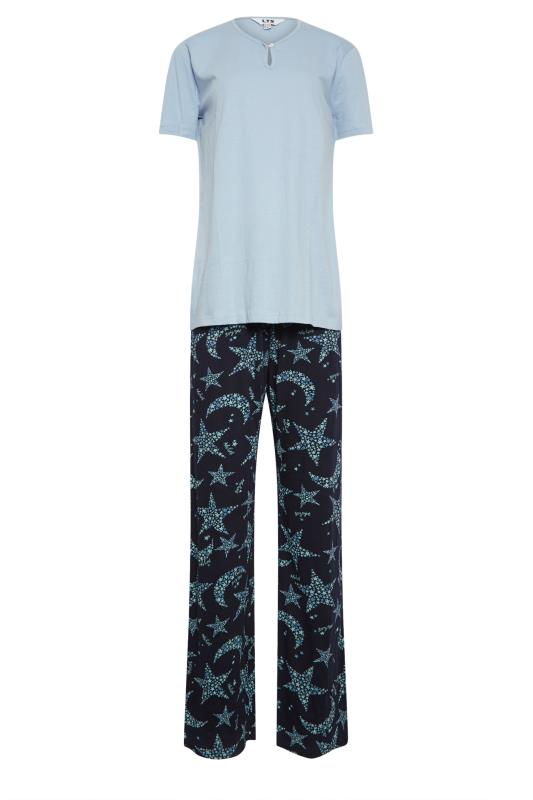 LTS Tall Grey Star Print Pyjama Set | Long Tall Sally  6