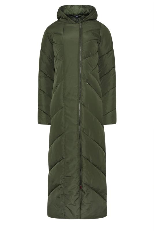 LTS Tall Women's Green Padded Maxi Coat | Long Tall Sally 6