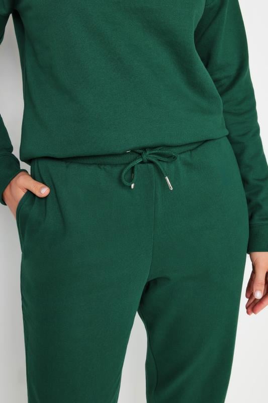 LTS Tall Women's Dark Green Cuffed Drawstring Joggers | Long Tall Sally 5