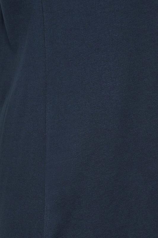 YOURS Plus Size Navy Blue Short Sleeve Cardigan | Yours Clothing 5