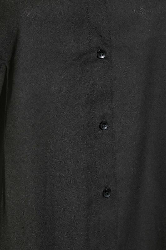 Plus Size Black Cold Shoulder Shirt | Yours Clothing 5