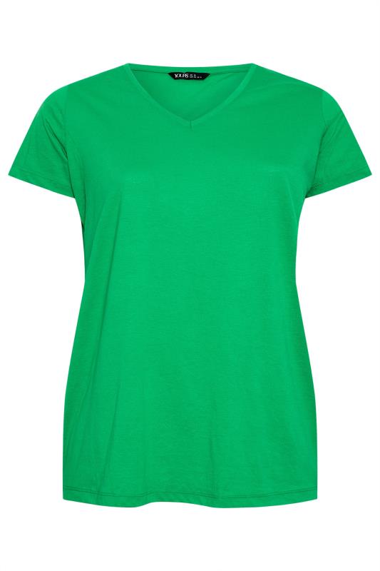 YOURS 3 PACK Plus Size Blue & Green T-Shirts | Yours Clothing 11