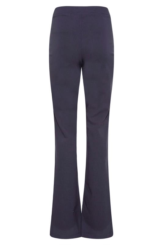 LTS Tall Navy Blue Stretch Bootcut Trousers 5