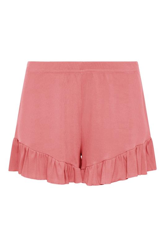 LTS Tall Pink Frill Pyjama Shorts_F.jpg