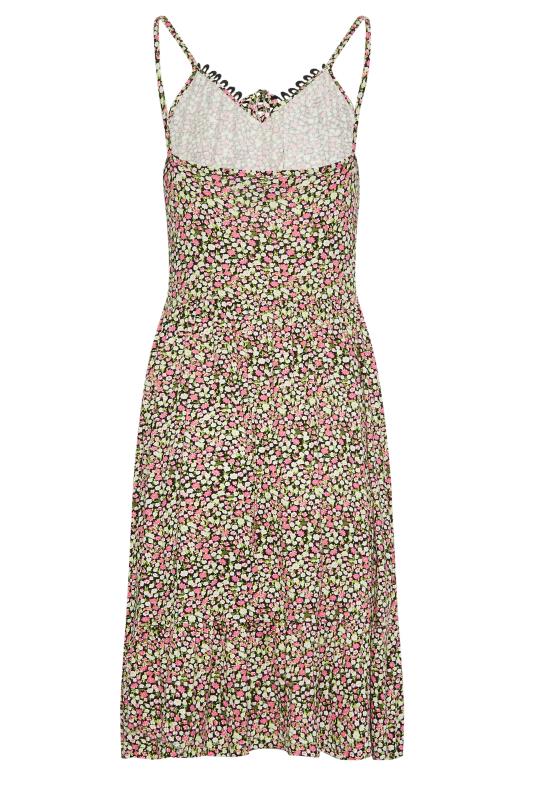 LTS Tall Pink Floral Tie Sundress | Long Tall Sally  7