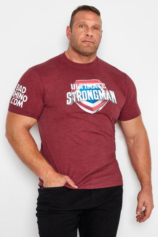  Tallas Grandes BadRhino Red Ultimate Strongman T-Shirt