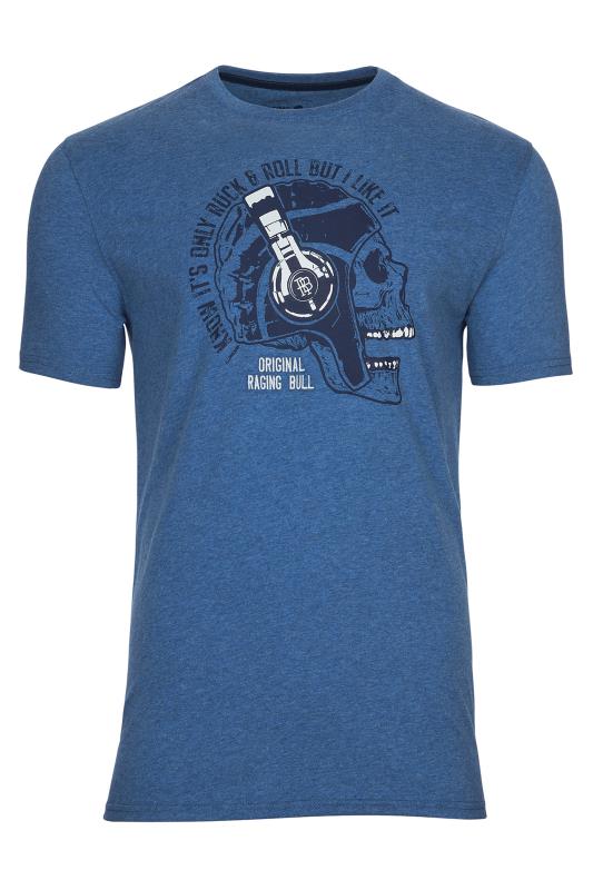 RAGING BULL Big & Tall Blue Ruck & Roll T-Shirt 1