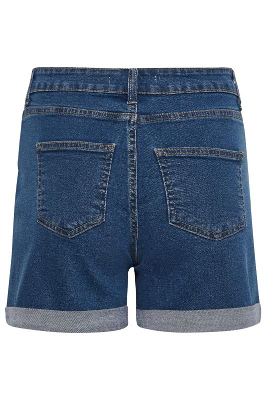 PixieGirl Blue Mom Denim Shorts | PixieGirl 6