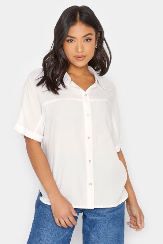 Petite  PixieGirl White Short Sleeve Shirt