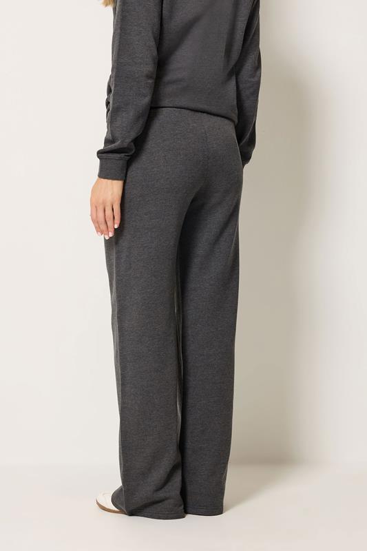 LTS Tall Women's Charcoal Grey Wide Leg Joggers | Long Tall Sally 2