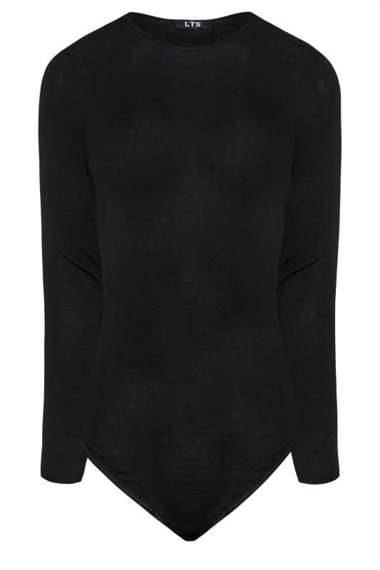 LTS Tall Black Long Sleeve Bodysuit 5