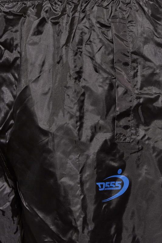 D555 Big & Tall Black Pack Away Waterproof Trousers | BadRhino 4