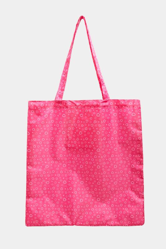 Ukraine Crisis 100% Donation Pink Heart Shopper Bag 3