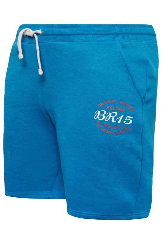 BadRhino Big & Tall Blue BR15 Jogger Shorts | BadRhino 5