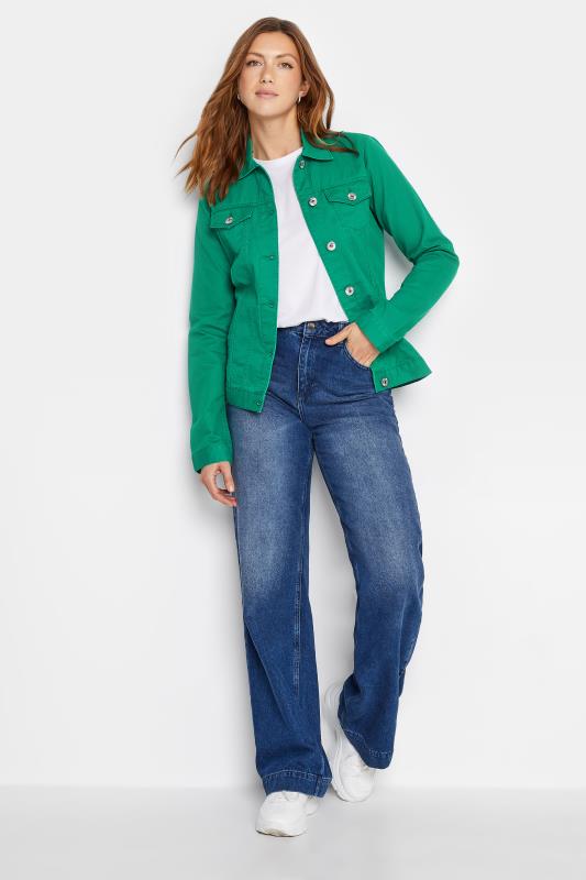 LTS Tall Women's Green Denim Jacket | Long Tall Sally 2