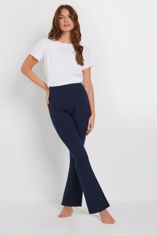 M&Co Navy Blue Slim Leg Yoga Pants | M&Co 2