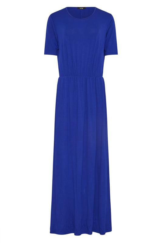 LTS Tall Cobalt Blue Pocket Midaxi Dress_X.jpg