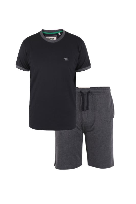 D555 Black Top & Shorts Loungewear Set_A.jpg