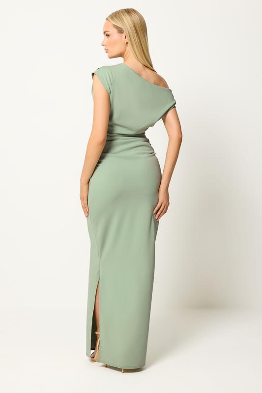 STAR Sage Green Draped Dress | StarByJM 4