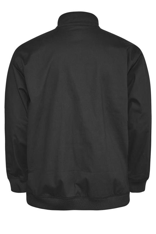 Big & Tall Men's BadRhino Black Harrington Jacket | BadRhino 4