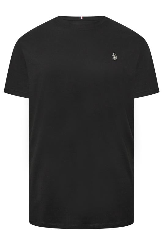 U.S. POLO ASSN. Big & Tall Black Short Sleeve Core T-Shirt | BadRhino 3
