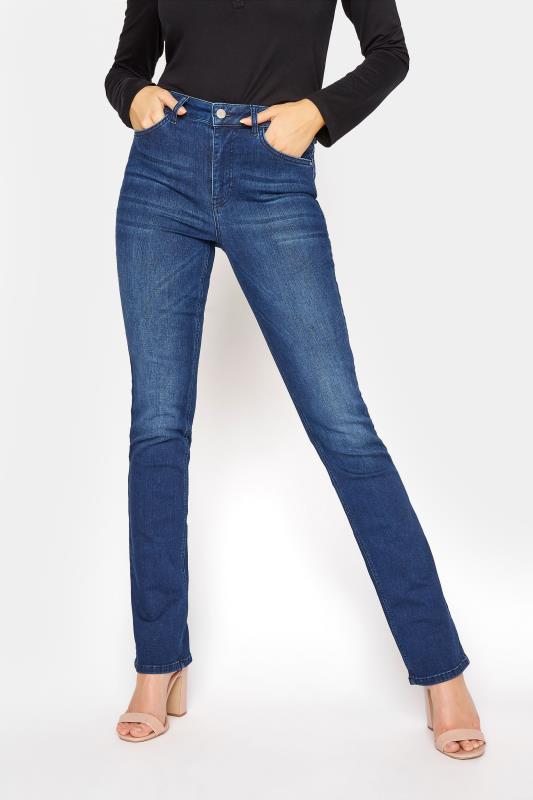 Tall Indigo Blue Ultra Stretch Bootcut Jeans 3