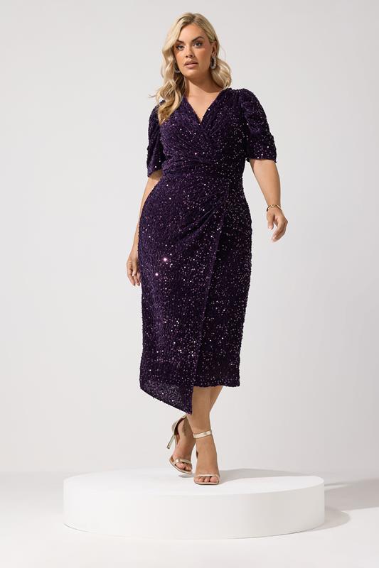 size 26 sequin dress Gothic Black Sequin Evening Dress with Long Cape Sleeves