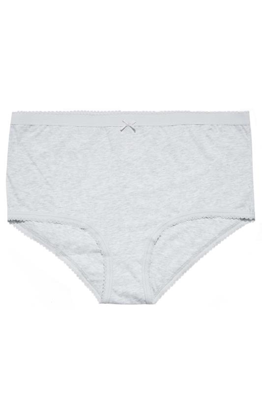 White Full Briefs 3 Pack 100 Cotton Plain Knickers Underwear Mama