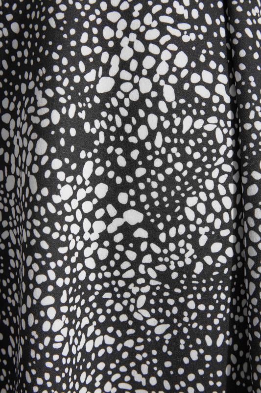 LIMITED COLLECTION Curve Black Dalmatian Print Scuba Skater Skirt_Z.jpg