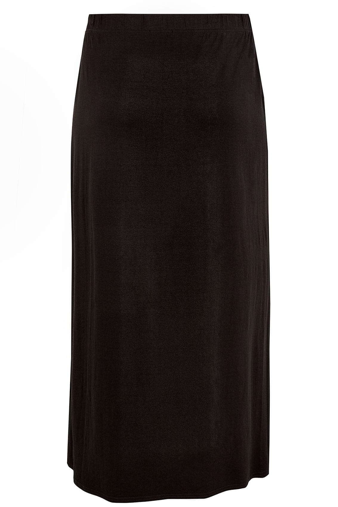 Black Jersey Skirt - Yours Size 22 for sale online