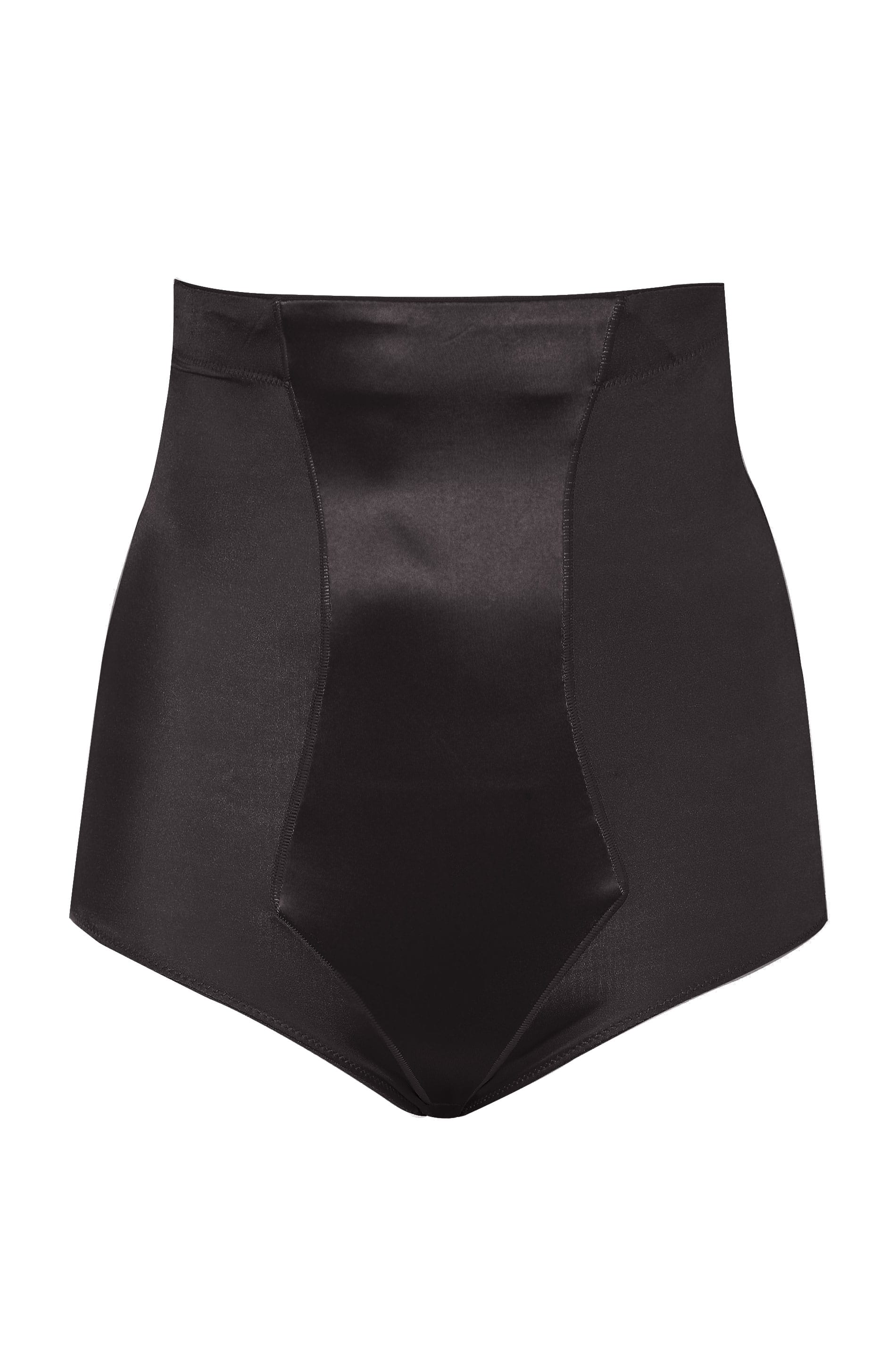 Truly Essential Black High-Waisted Brief Panty