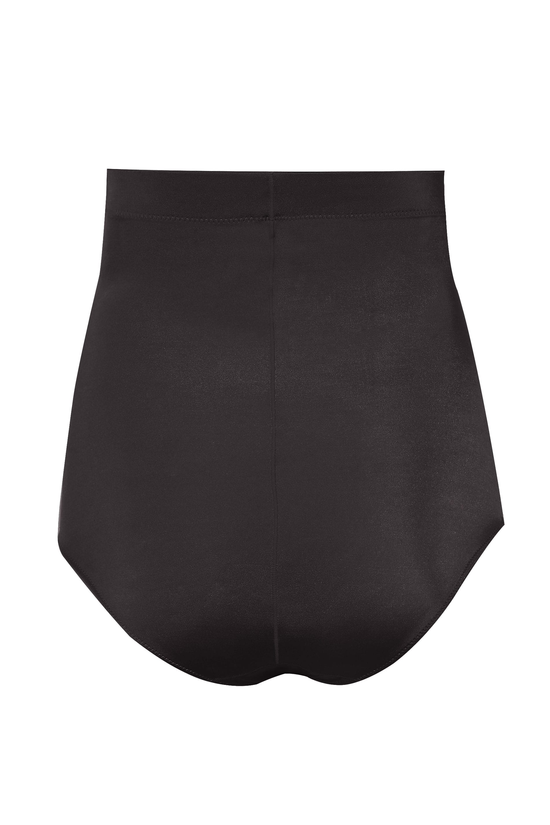 Truly Essential Black High-Waisted Brief Panty