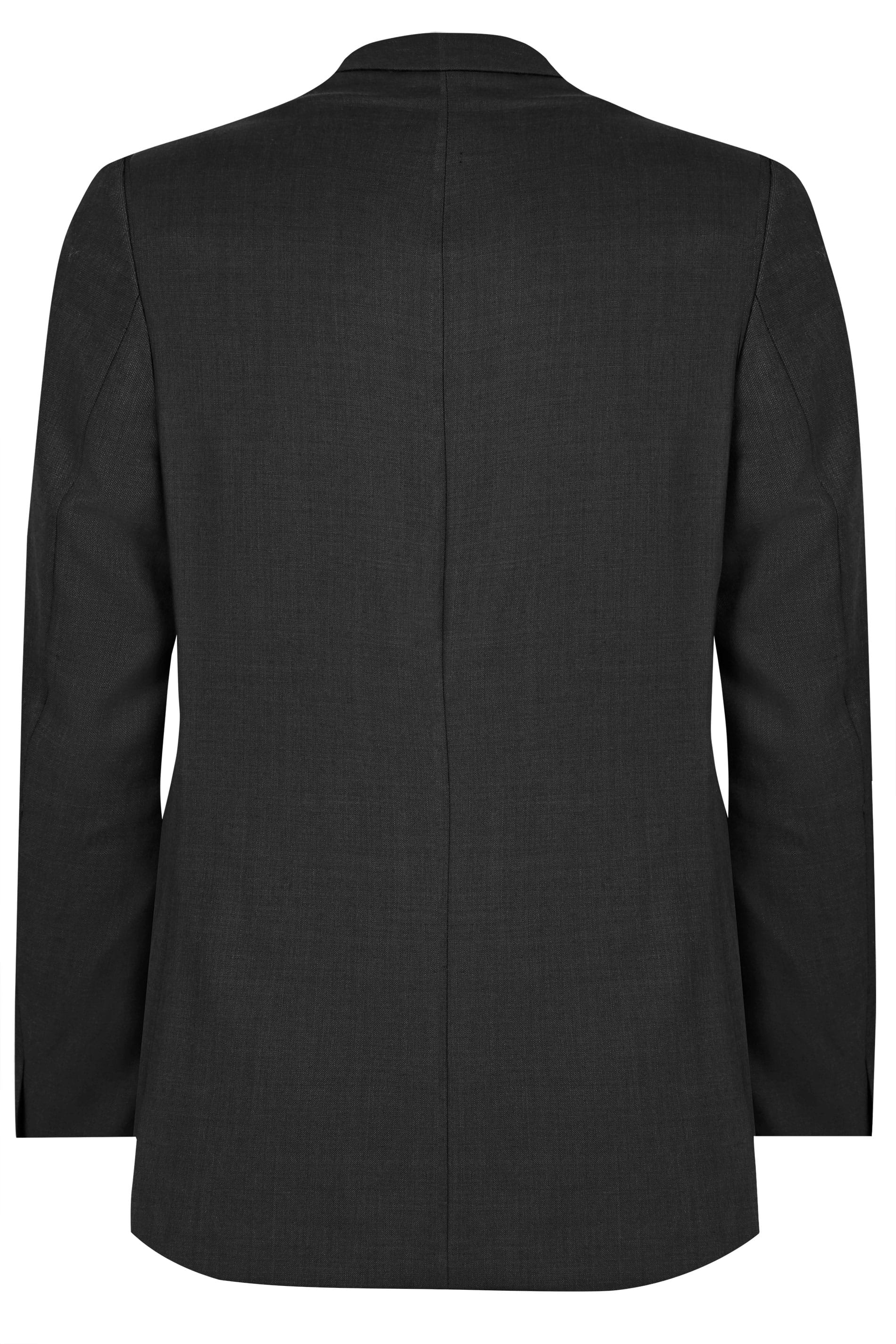 BadRhino Black Regular Suit Jacket | Sizes 44