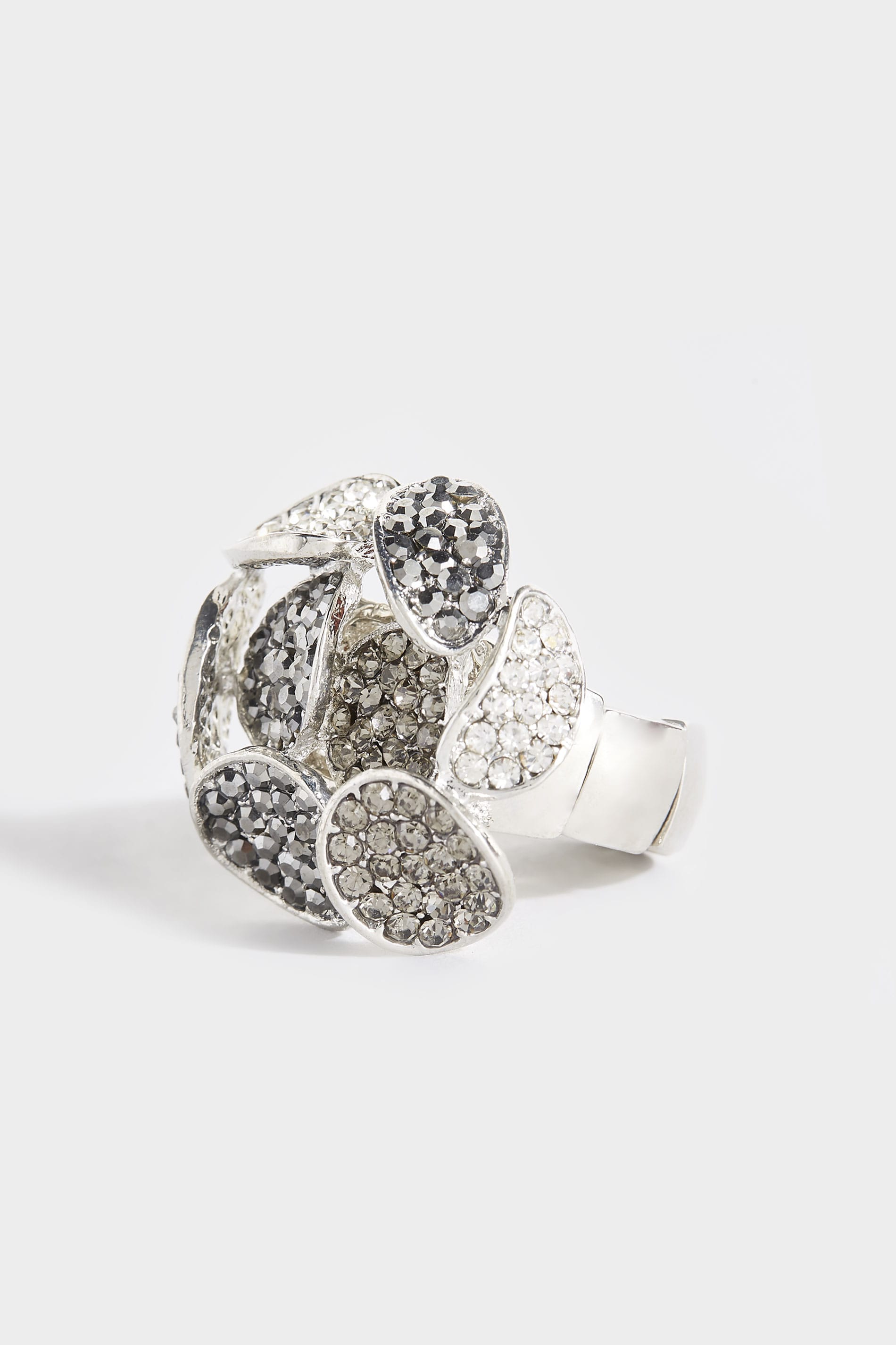 Silver Flower Stone Ring | Long Tall Sally