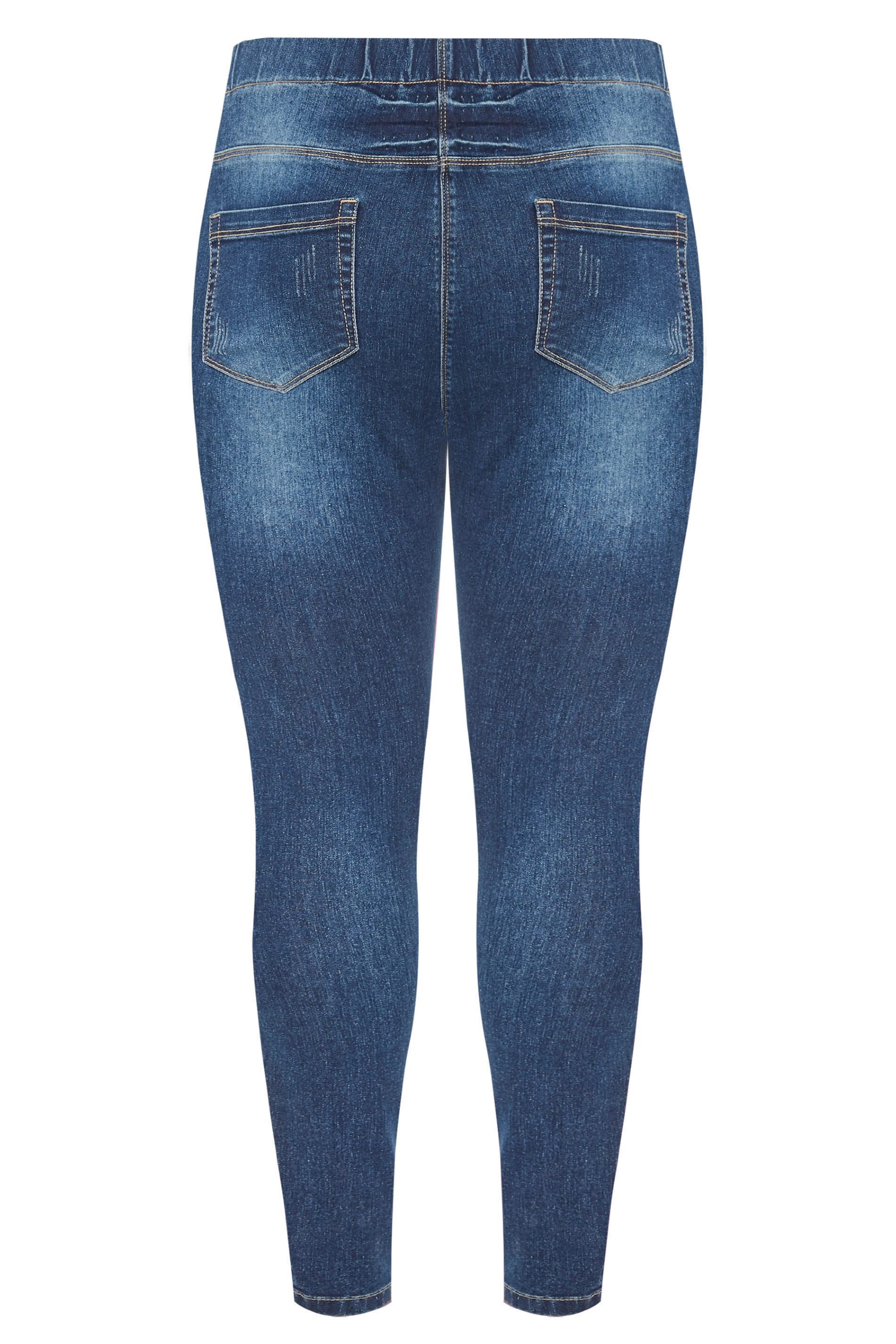 Indigo Rip and Repair JENNY Jeggings 